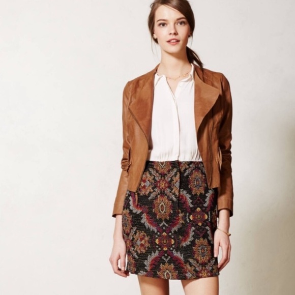 Elevenses leather jacket for Anthropologie - Picture 1 of 5